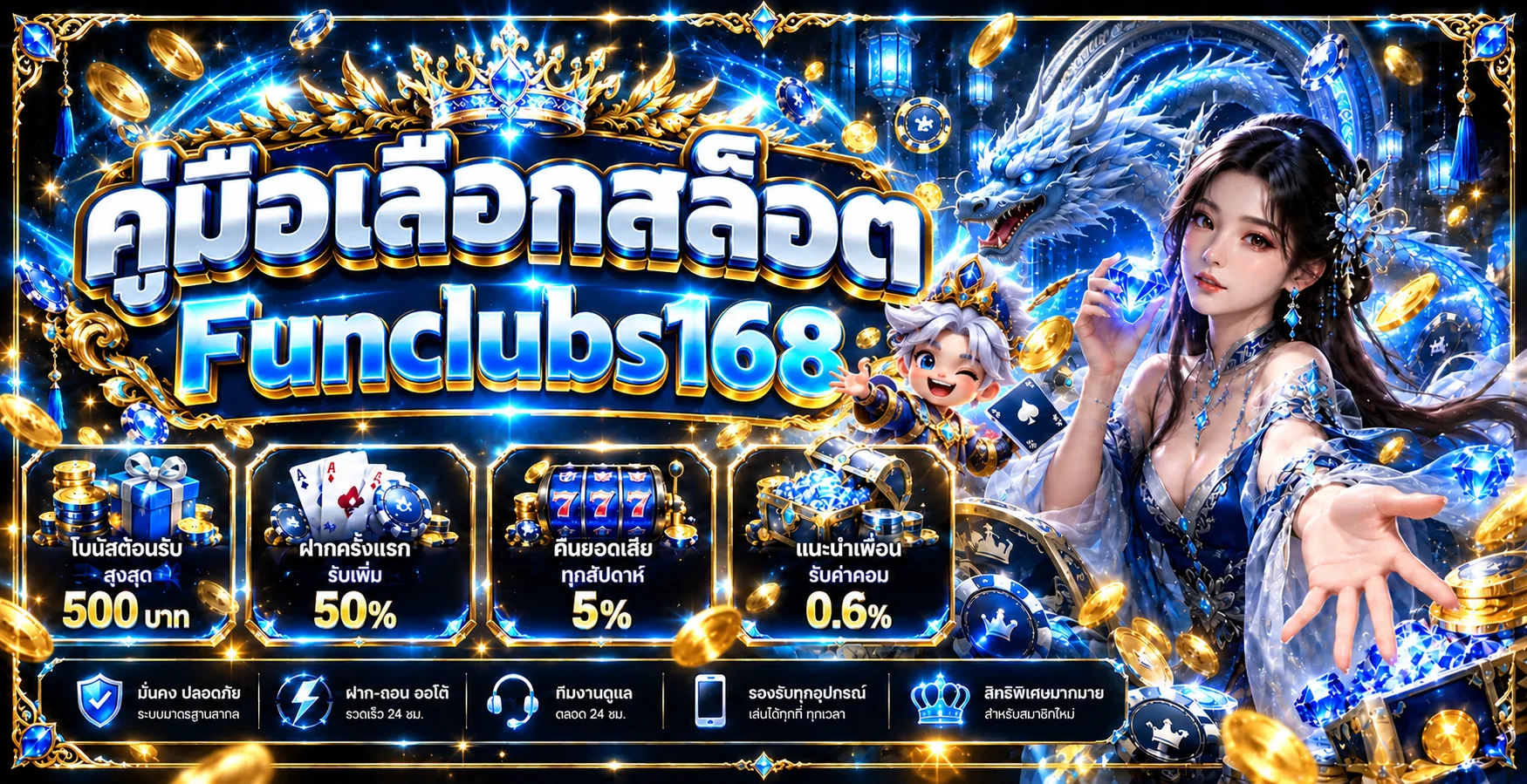 Funclubs168 วิธีเลือกเกมสล็อตจาก RTP และความผันผวน